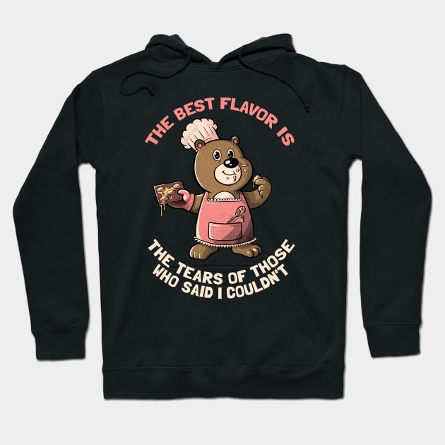 Chef Bear Cooking Quote by Tobe Fonseca Hoodie by Tobe_Fonseca